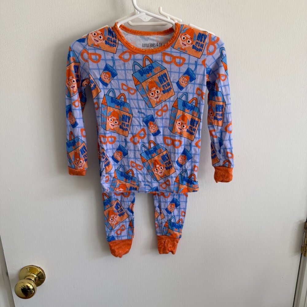 Blippi Bamboo Pajama Set Little Loves & Co 18-24M